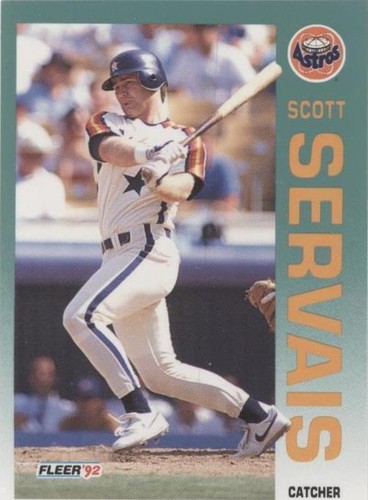 1992 Fleer - Scott Servais #444