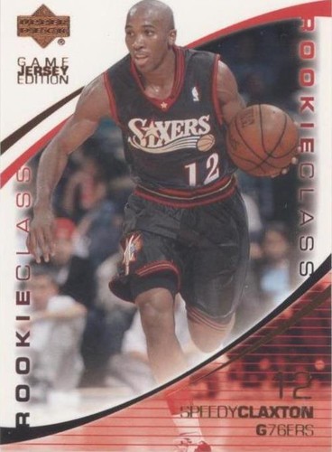2000-01 Upper Deck - Speedy Claxton #422
