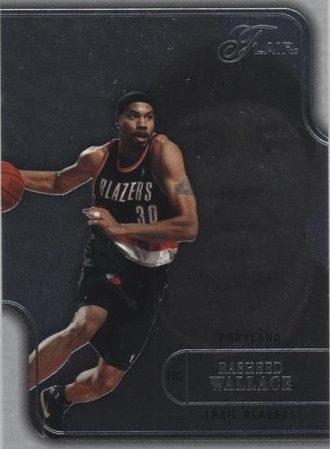 2003-04 Flair - Rasheed Wallace #26