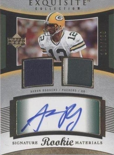 2005 Upper Deck Exquisite Collection Aaron Rodgers #106
