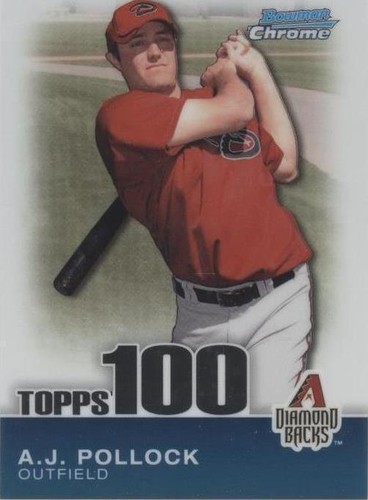 2010 Bowman Chrome - A.J. Pollock #TPC78