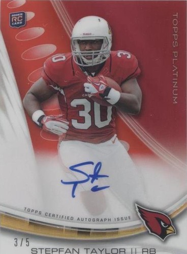 2013 Topps Platinum Stepfan Taylor #A-ST