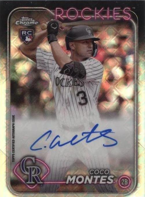 2024 Topps Chrome Logofractor Edition - Coco Montes #RCA-CMO