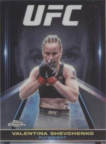2024 Topps Chrome UFC - Valentina Shevchenko #SUG-10