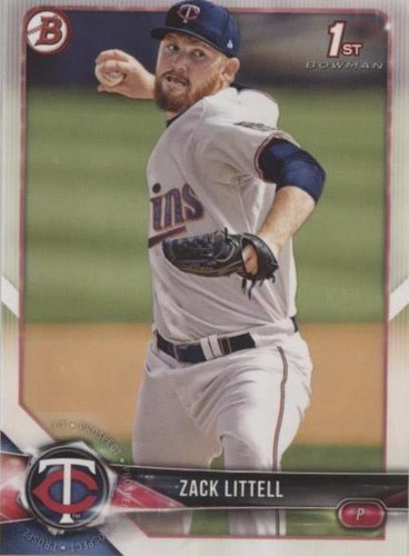 2018 Bowman - Zack Littell #BP101