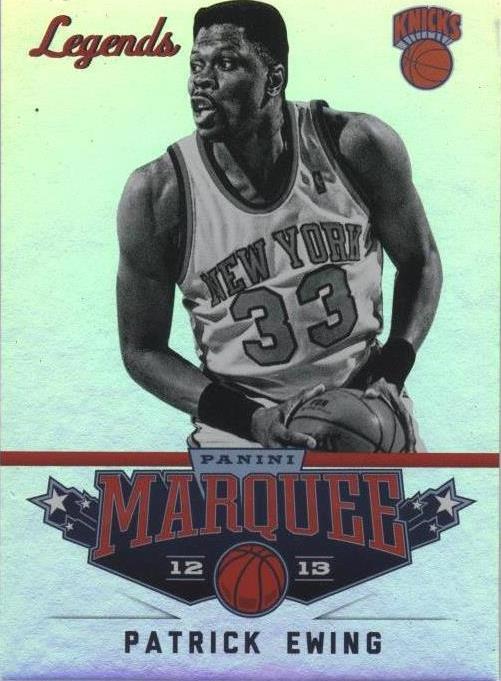 2012-13 帕尼 Marquee - Patrick Ewing #104