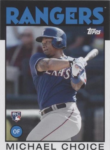 2014 Topps Archives - Michael Choice #107