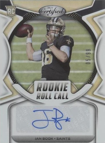 ian サイン 2021 Panini Gold Standard Ian Book Autograph/JSY RC PSA 10