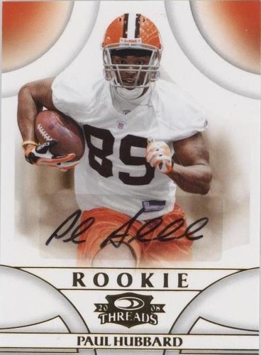 2008 Donruss Threads Paul Hubbard #220