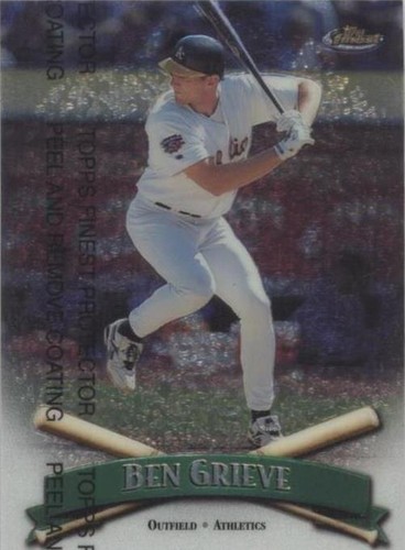 1998 Topps Finest - Ben Grieve #50