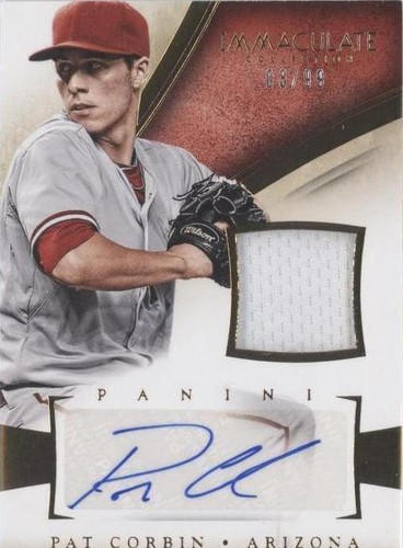 2014 Panini Immaculate Collection - Patrick Corbin #24