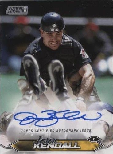Topps 2024 Stadium Club Jason Kendall Auto | eBay display picture 1
