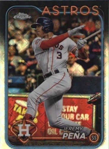 2024 Topps Chrome Logofractor Edition - Jeremy Pena #244