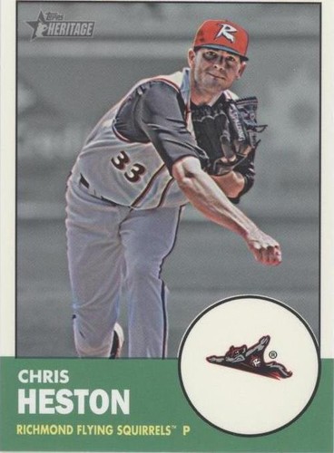 2012 Topps Heritage Minor League Edition - Chris Heston #148