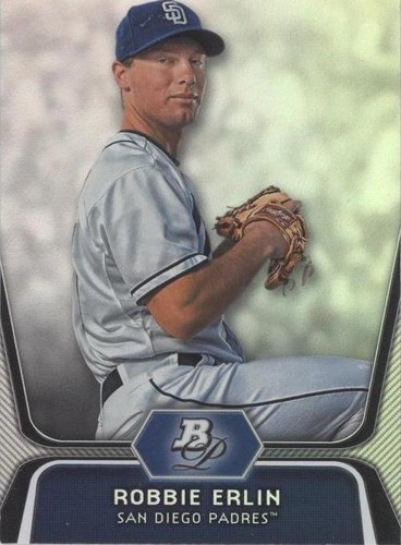 2012 Bowman Platinum - Robbie Erlin #BPP11