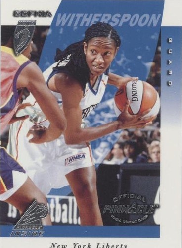 1997 Pinnacle Inside WNBA - Sophia Witherspoon #16