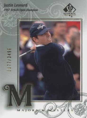2002 SP Authentic - Justin Leonard #126