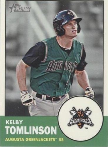 2012 Topps Heritage Minor League Edition - Kelby Tomlinson #184