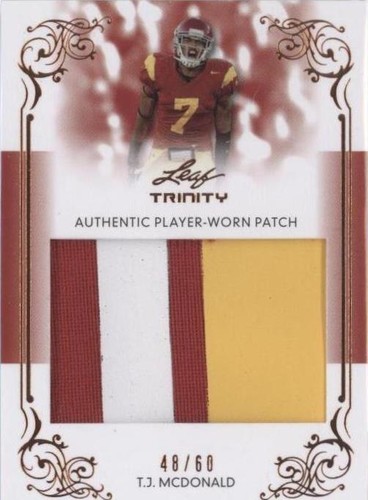2013 Leaf Trinity T.J. McDonald #DP-TJM