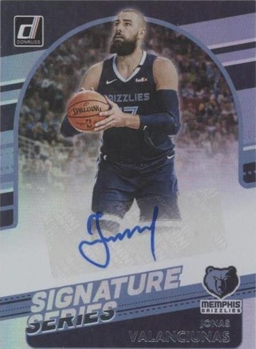 2020-21 Panini Donruss - Jonas Valanciunas #SG-JVC