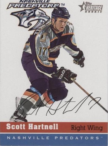 2000-01 Topps Heritage - Scott Hartnell #99