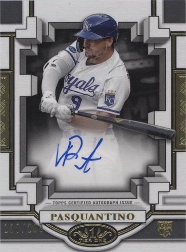 2023 Topps Tier One - Vinnie Pasquantino #BOA-VP1