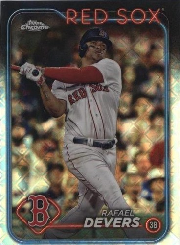 2024 Topps Chrome Logofractor Edition - Rafael Devers #93