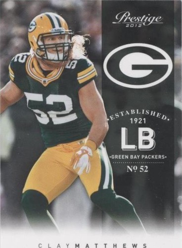 2012 Playoff Prestige Clay Matthews #68
