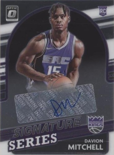 2021-22 Panini Donruss Optic - Davion Mitchell #SS-DML