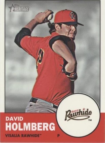 2012 Topps Heritage Minor League Edition - David Holmberg #91