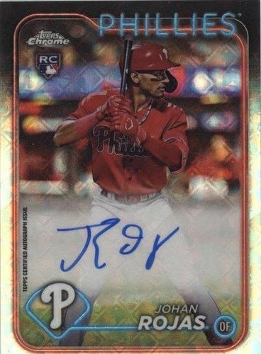 2024 Topps Chrome Logofractor Edition - Johan Rojas #RCA-JRO