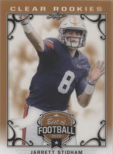 2019 Leaf Best of Football Jarrett Stidham #FB-10