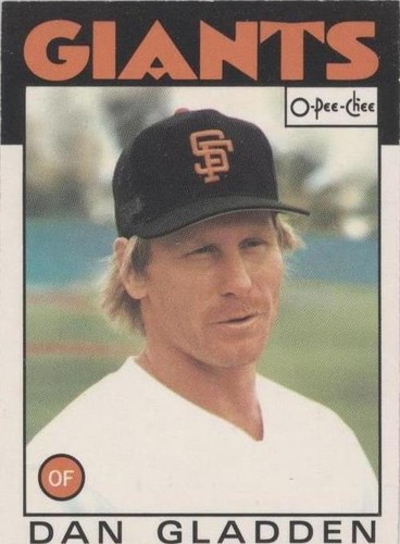 1986 O-Pee-Chee - Dan Gladden #336
