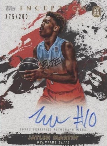 2021-22 Topps Inception OTE Overtime Elite - Jaylen Martin #IA-JM3