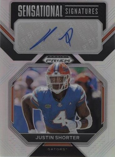 2023 Panini Prizm Draft Picks Justin Shorter #SS-JUS