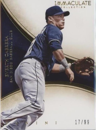 2014 Panini Immaculate Collection - Everth Cabrera #90