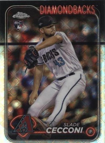 2024 Topps Chrome Logofractor Edition - Slade Cecconi #77