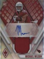 2023 Panini Phoenix Michael Wilson #RAJ-MW