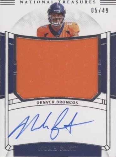 2019 Panini National Treasures Noah Fant #RMS-NF