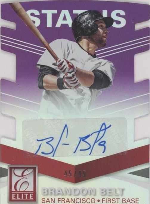 2015 Panini Elite - Brandon Belt #35