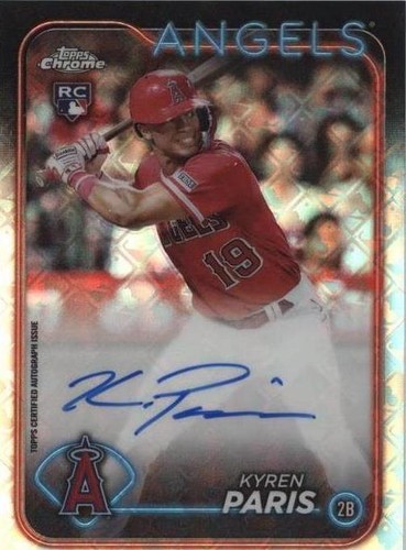 2024 Topps Chrome Logofractor Edition - Kyren Paris #RCA-KP