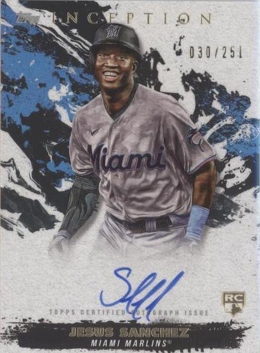 2021 Topps Inception - Jesus Sanchez #RESA-JSA