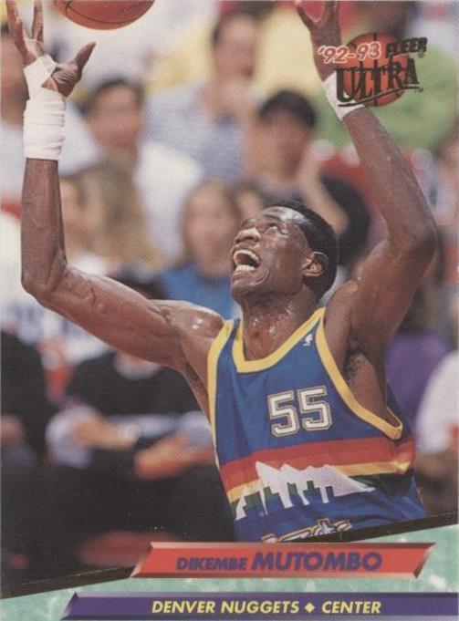 Fleer Ultra 1992-93 - Dikembe Mutombo #53