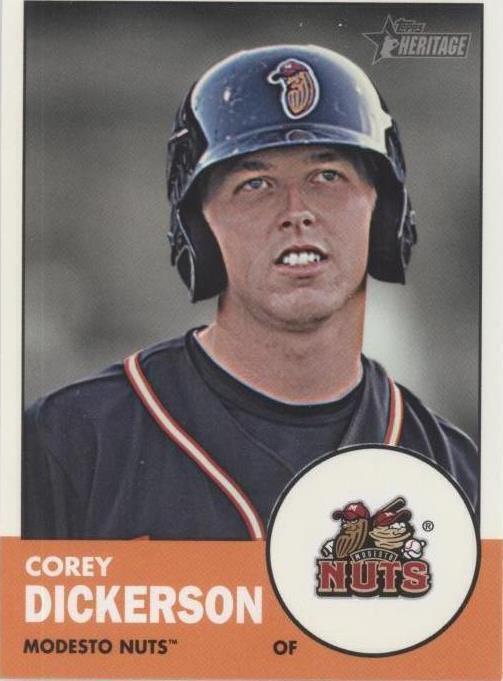 2012 Topps Heritage 小联盟版 - Corey Dickerson #69