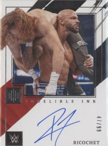 2022 Panini Impeccable WWE - Ricochet #IN-RCO