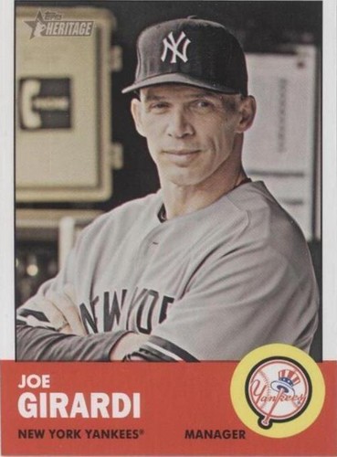 2012 Topps Heritage - Joe Girardi #382