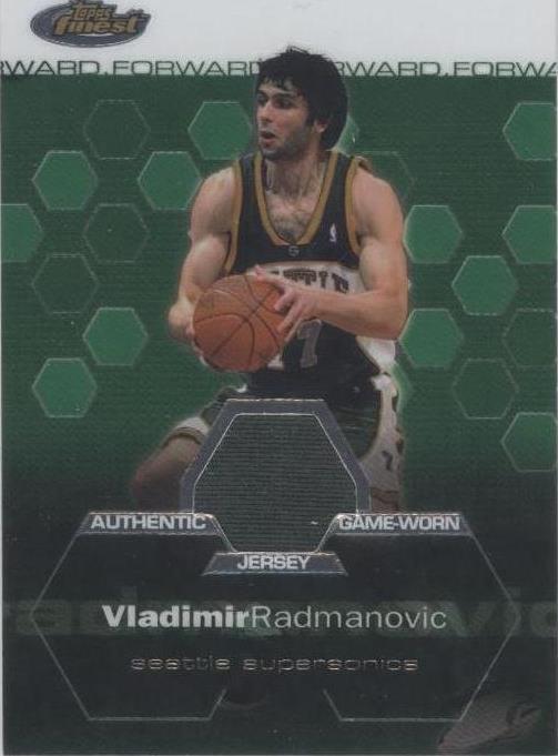 2002-03 Topps Finest - Vladimir Radmanovic #152