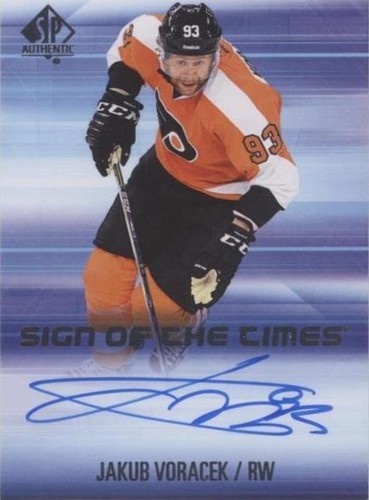 2015-16 SP Authentic - Jakub Voracek #SOTT-JV