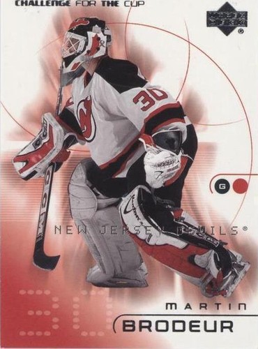 2001-02 Upper Deck Challenge for the Cup - Martin Brodeur #50