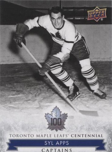 2017 Upper Deck Toronto Maple Leafs Centennial - Syl Apps #103